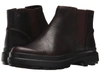 Camper Turtle Lugged Chelsea Boot In Dark Brown Leather