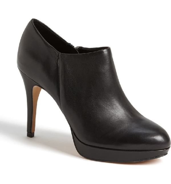 Vince Camuto 'Elvin' Bootie In Black Nappa | ModeSens