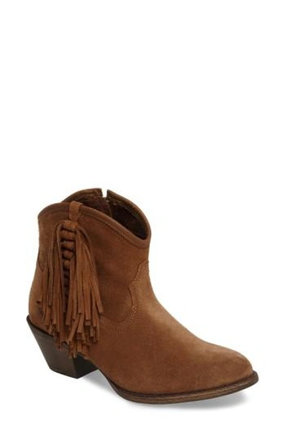 Ariat Duchess Western Boot In Dirty Tan Suede