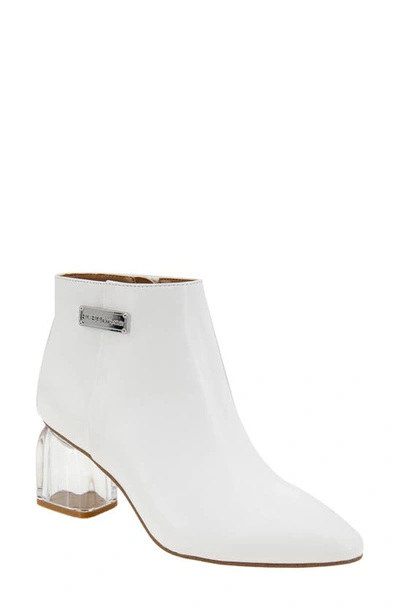 Bcbgeneration Axton Faux Leather Bootie In White