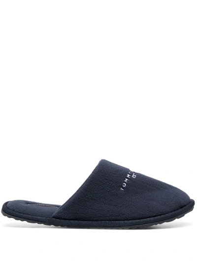 Tommy Hilfiger Embroidery Home Slippers - Desert Sky In Blau