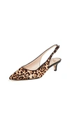 Sam Edelman Ludlow Genuine Calf Hair Pump In Sand Leopard