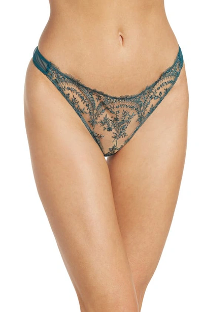 Dita Von Teese Severine Thong In Shady Spruce