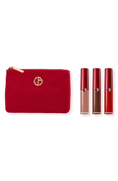 Giorgio Armani Lip Maestro Mini Lipstick Set Usd $66 Value