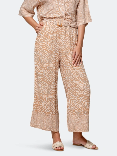 Lusana Indyah Pant In Jeyda Animal In Brown