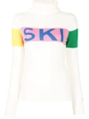Perfect Moment Ski Turtleneck Sweater Ii In White