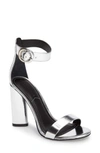 Kendall + Kylie Giselle Strappy Sandal In Silver