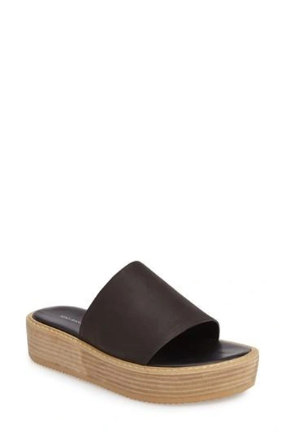 Tony Bianco Elke Platform Slide In Black Phoenix