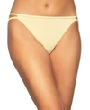 Vanity Fair Illumination String Bikini Underwear 18108 In Lemon Tarte