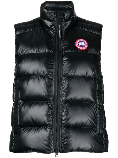 Canada Goose Cypress Padded Gilet In Black - Noir