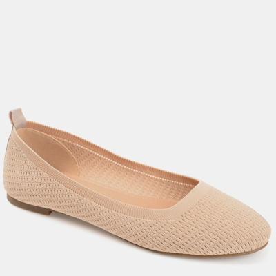 Journee Collection Tru Comfort Foam Maryann Flat In Nude