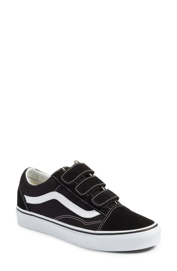 old skool v pro black white