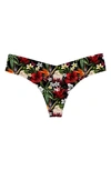 Commando Printed Classic Thong In Jungle Floral