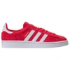 Adidas Originals Women's Campus Nubuck Lace Up Sneakers In Red