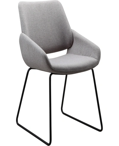 Moe's Home Collection Lisboa Dining Chair Light Gray