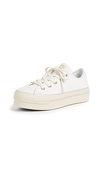 chuck taylor platform white leather