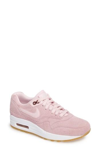 nike air max 1 pink suede