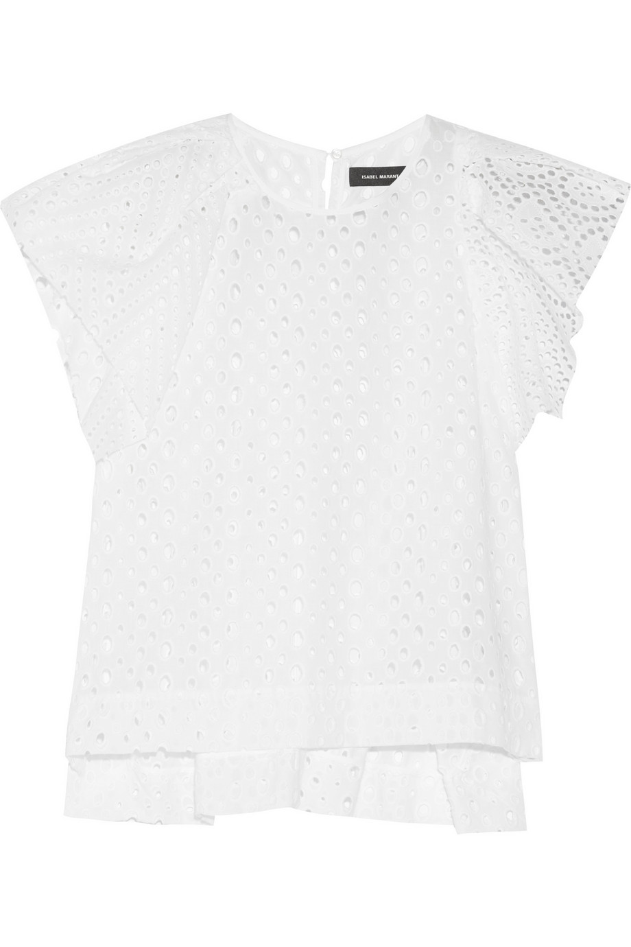 Isabel Marant Vlady Broderie Anglaise Cotton Top | ModeSens