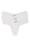 Cosabella 'never Say Never Cutie' Thong In White/ White/ White