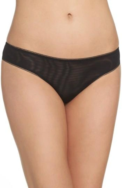 La Perla Primrose Field Brazilian Panties In Black