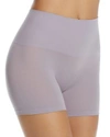 Yummie By Heather Thomson Ultralight Seamless Shaping Shorts In Dapple Grey