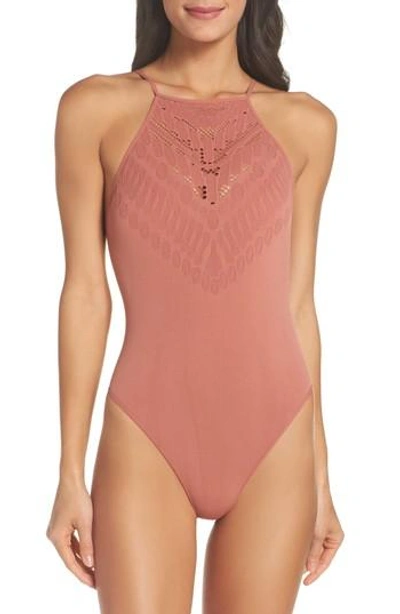 Free People Intimately Fp Solstice Bodysuit In Copper