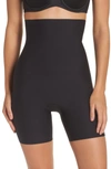 Yummie By Heather Thomson Yummie Hidden Curves High Waist Thigh Shaper In Black