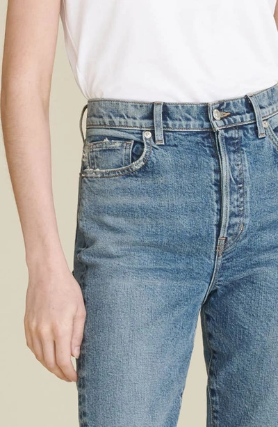 Veronica Beard Ryleigh Straight Leg Jeans In Nile