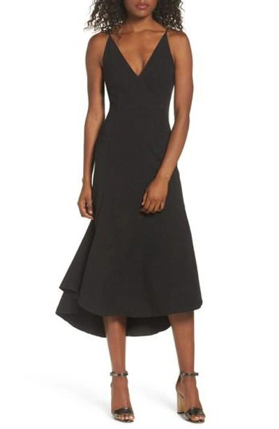 C/meo Collective I Dream It Fit & Flare Dress In Black