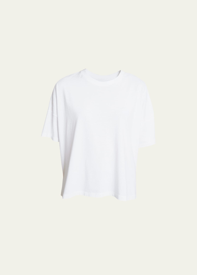 Loewe Short Oversize Anagram T-shirt In Black