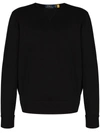 Polo Ralph Lauren Logo-embroidered Sweatshirt In Black