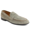 Bruno Magli Silas Penny Loafer In Taupe Suede
