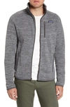 Patagonia Better Sweater® Zip Jacket In Nickel