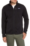 Patagonia Better Sweater(r) Zip Jacket In Black