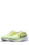 Nike Air Zoom Pegasus 38 Sneakers In Barely Volt/black-green