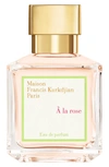 Maison Francis Kurkdjian Paris Paris A La Rose Eau De Parfum, 1.1 oz