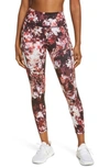 Sweaty Betty Super Sculpt Printed 7/8 Leggings In Pink