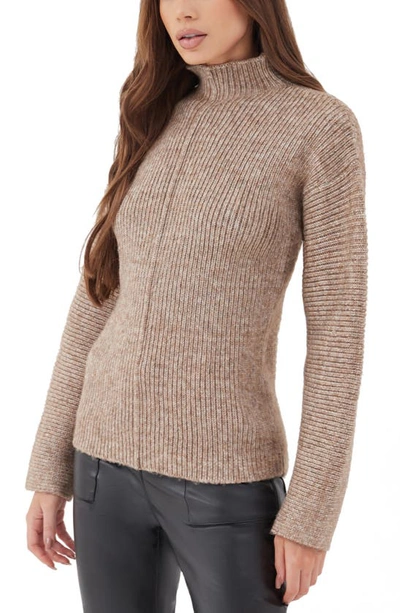 4th & Reckless Kyra Oversize Sweater In Camel