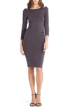 Michael Stars Strap Back Body-con Dress In Oxide