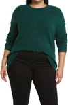 Vince Camuto Center Seam Crewneck Sweater In Wise