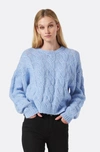 Joie Hyannis Crewneck Sweater In Powder Blue