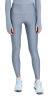 Alo Yoga Airlift High Waist Midi Leggings In Steel Blue