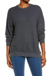 Alo Yoga Soho Pullover In Anthracite