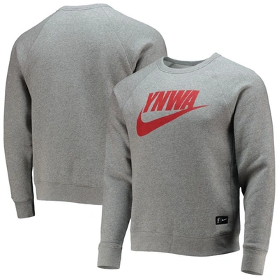 Nike Men's Liverpool Fc Crew Sweatshirt In Grey