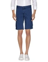 Woolrich Man Shorts & Bermuda Shorts Slate Blue Size 30 Cotton In Pastel Blue