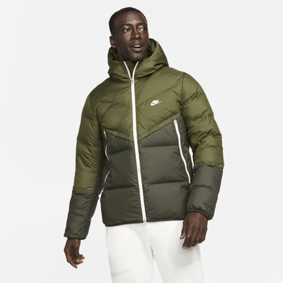 Nike Men's Sportswear Storm-fit Windrunner Hooded Jacket In Green | ModeSens