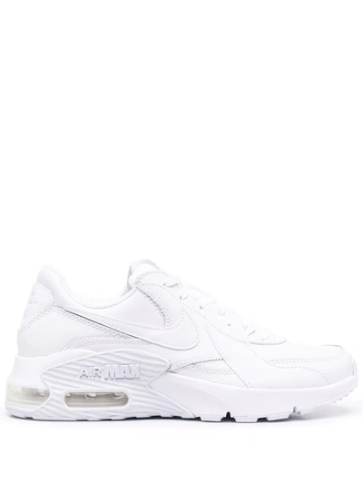 Nike Air Max Excee Lace-up Sneakers In White,white,white | ModeSens