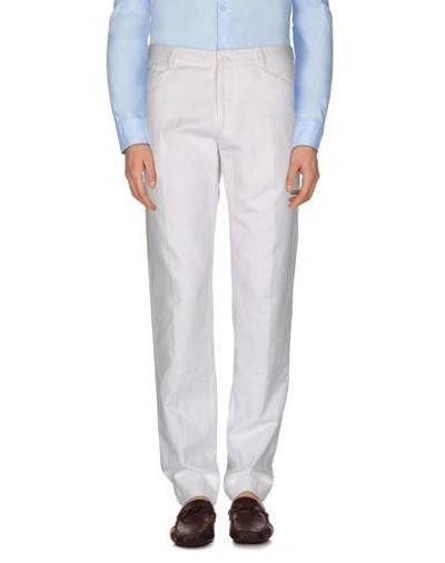 Burberry Casual Pants In White