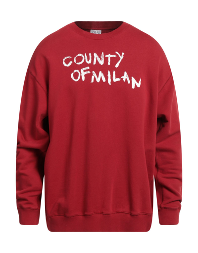 Marcelo Burlon County Of Milan Sweatshirt Marcelo Burlon Men Color Red