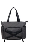 Hedgren Petra Recycled Polyester Tote In Grey